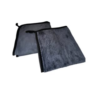PAÑO MICROFIBRA GRIS OSCURO 600GRS 40CM X 40 CM