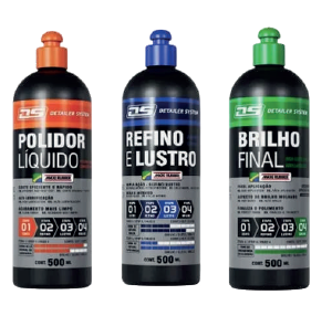COMPUESTO PULIDOR PASO 1 PASO 2Y3 - PASO 4 500GR