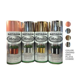 SPRAY METÁLICO BRILLANTE 395ml