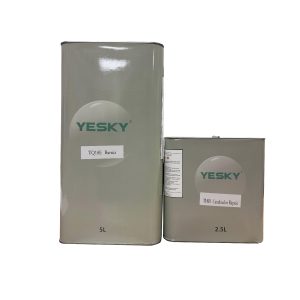 KIT DE BARNIZ MS YESKY TQ18E GALÓN 5 LTS + 2.5 CATALIZADOR